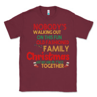 Burgundy Nobody's Walking Out Old Fashioned Family Classic Tee - Bettercallsaul