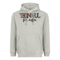 Moon Dust thankful for coffee Heavyweight Hoodie - CowhideDigitalArt
