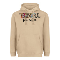 Mushroom thankful for coffee Heavyweight Hoodie - CowhideDigitalArt