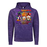 Cloud Purple Hallothanksmas it's the most wonderful time of the Vintage Hoodie - NancyCooperArtShop