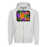 Dove Grey halloween stars background Zipper Hoodie - BundleAndBundleShop