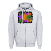 Heather Grey halloween stars background Zipper Hoodie - BundleAndBundleShop