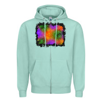 Halloween Stars Background Zipper Hoodie | Teevron