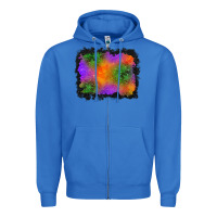 True Royal halloween stars background Zipper Hoodie - BundleAndBundleShop