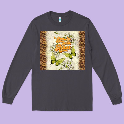 Beauty From Ashes Long Sleeve Tee Designed By Tumblerdesignbyshophia