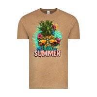 Vintage Camel Hello summer pineapple Vintage Tee - NancyCooperArtShop
