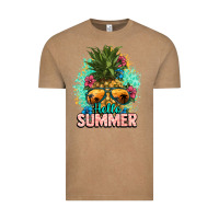 Hello Summer Pineapple Vintage Tee | Teevron