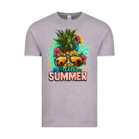 Vintage Zinc Hello summer pineapple Vintage Tee - NancyCooperArtShop