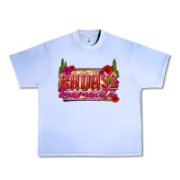 Grape Ice Badass Mamacita Urban Heavy Tee - texasbilliewilder