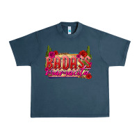 Midnight Navy Badass Mamacita Urban Heavy Tee - texasbilliewilder