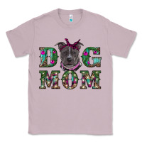 Lilac Christmas dog mom pitbull Classic Tee - RanaPortraitStore