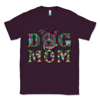Plum Christmas dog mom pitbull Classic Tee - RanaPortraitStore