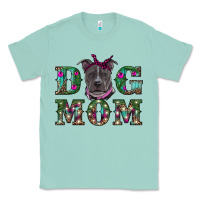 Seafoam Christmas dog mom pitbull Classic Tee - RanaPortraitStore