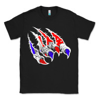 Black American Flag Claw Classic Tee - Bettercallsaul