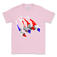 Bubblegum Pink American Flag Claw Classic Tee - Bettercallsaul