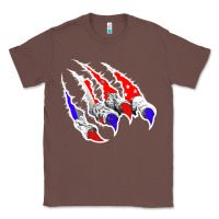 Chestnut American Flag Claw Classic Tee - Bettercallsaul