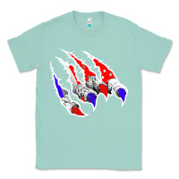 Seafoam American Flag Claw Classic Tee - Bettercallsaul