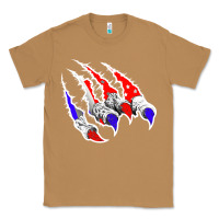 Toasted Coconut American Flag Claw Classic Tee - Bettercallsaul