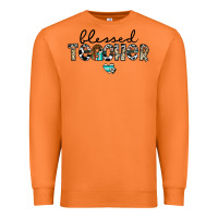 Carrot blessed teacher Premium Sweatshirt - CowhideDigitalArt
