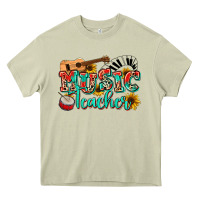 Mossy music teacher Heavy Core Tee - NancyCooperArtShop