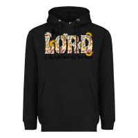 Black the lord is my light and my salvation Heavyweight Hoodie - CowhideDigitalArt