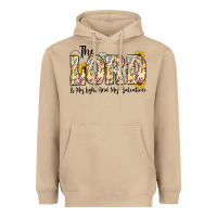 Mushroom the lord is my light and my salvation Heavyweight Hoodie - CowhideDigitalArt