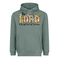 Sage the lord is my light and my salvation Heavyweight Hoodie - CowhideDigitalArt