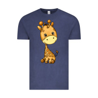 Vintage Denim giraffe Vintage Tee - texasbilliewilder