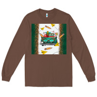 Chestnut back to school truck Long Sleeve Tee - TumblerDesignByShophia