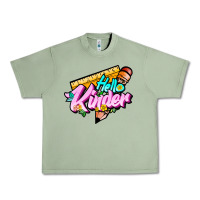 Oil Green hello kinder Urban Heavy Tee - JahusDesignShop