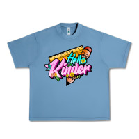 Pebble Blue hello kinder Urban Heavy Tee - JahusDesignShop