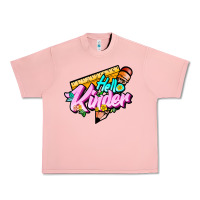 Salmon hello kinder Urban Heavy Tee - JahusDesignShop