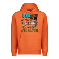 Carrot God Is Our Refuge And Strength Premium Hoodie - BundleAndBundleShop