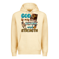 Pina Colada God Is Our Refuge And Strength Premium Hoodie - BundleAndBundleShop