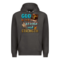 Smoke God Is Our Refuge And Strength Premium Hoodie - BundleAndBundleShop