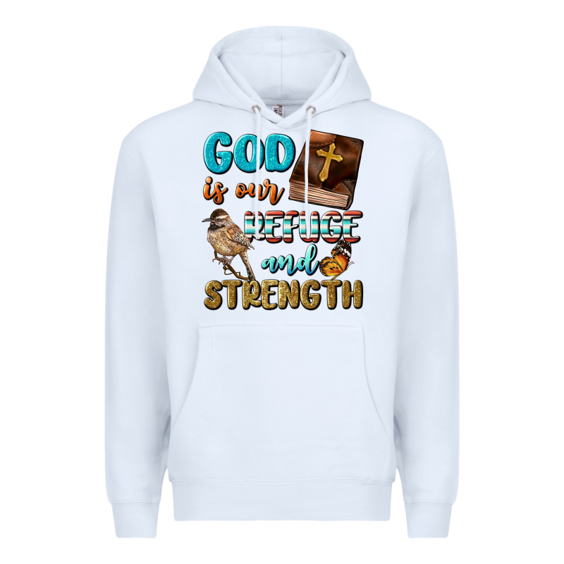 God Is Our Refuge And Strength Premium Hoodie by BundleAndBundleShop | Teevron