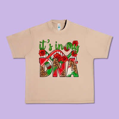 It's In My Dna Mexico Urban Heavy Tee Designed By Texasbilliewilder