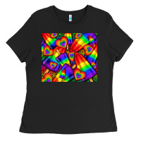 Black Western LGBTQ+ Pride Squad tumbler Ladies Tee - BundleAndBundleShop