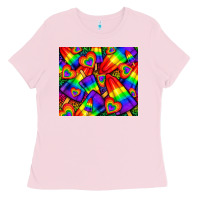 Bubblegum Pink Western LGBTQ+ Pride Squad tumbler Ladies Tee - BundleAndBundleShop