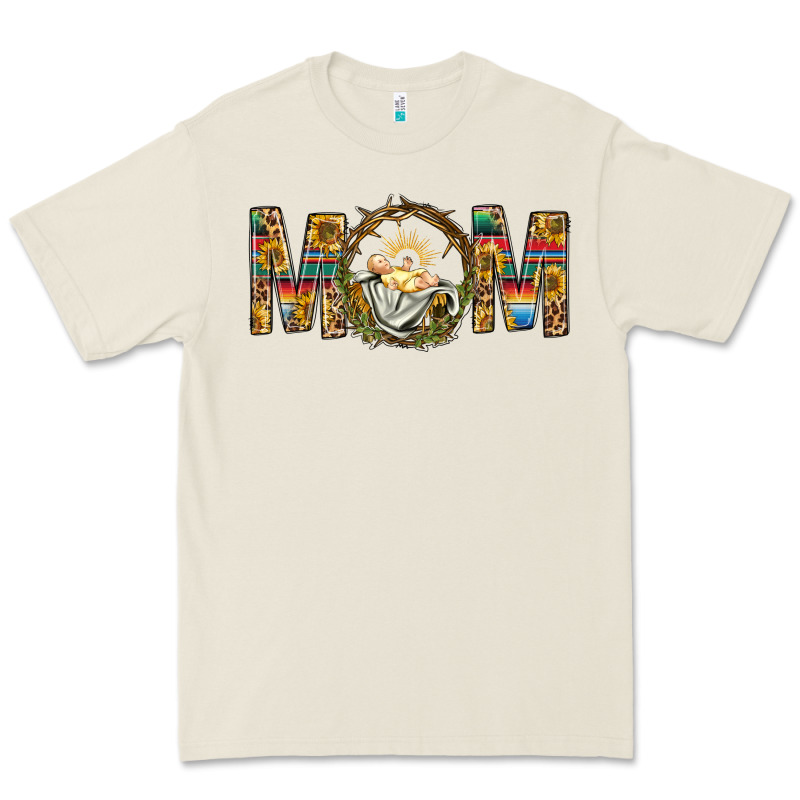 Western Mom With Baby Jesus Premium Tee by BundleAndBundleShop | Teevron