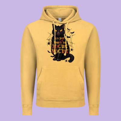 It's Just A Bunch Of Hocus Pocus Vintage Hoodie Designed By Texasbilliewilder