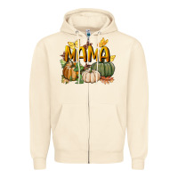 Sandshell mama pumpkin Zipper Hoodie - BundleAndBundleShop