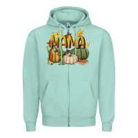 Mama Pumpkin Zipper Hoodie | Teevron