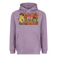 Lavender Country Ass Chick Heavyweight Hoodie - CowhideDigitalArt