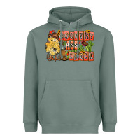 Sage Country Ass Chick Heavyweight Hoodie - CowhideDigitalArt