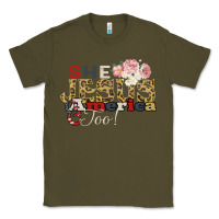Army Green She Jesus America Too Classic Tee - Bettercallsaul