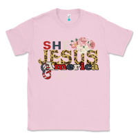 Bubblegum Pink She Jesus America Too Classic Tee - Bettercallsaul