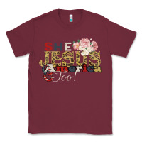Burgundy She Jesus America Too Classic Tee - Bettercallsaul