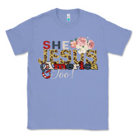 Colony Blue She Jesus America Too Classic Tee - Bettercallsaul