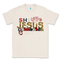 Natural She Jesus America Too Classic Tee - Bettercallsaul